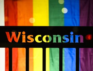 Wisconsin Rainbow Flag