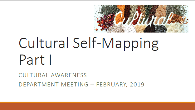 Cultural Self-Mapping